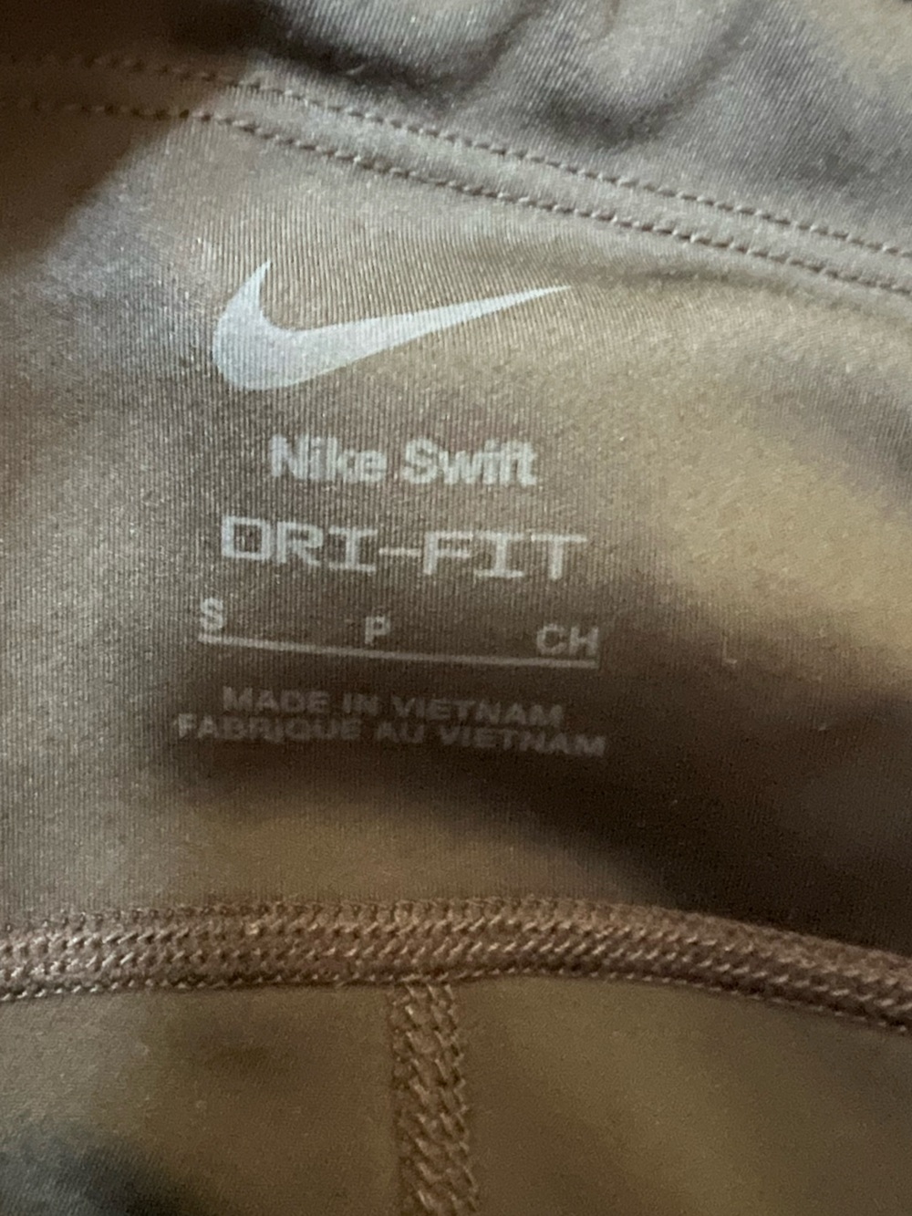 Like New Nike Swift Dri-FIT High Waist 7/8 Running Leggings Black Pockets Size S - Picture 10 of 13